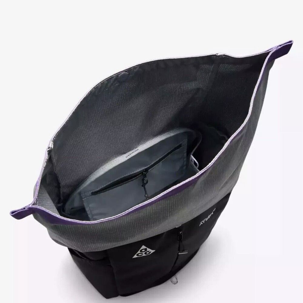 Nike ACG Aysen Day Pack Backpack Black Gray Trail Hiking Travel DV4054 010 New - Picture 8 of 10